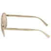 Picture of VERSACE Brown Tampo Silver Gold Pilot Men's Sunglasses