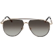 Picture of JIMMY CHOO Gradient Brown Mirror Pilot Men's Sunglasses