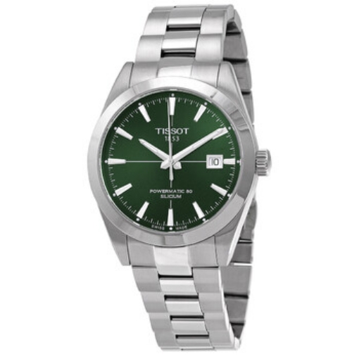 Picture of TISSOT Powermatic 80 Silicium Automatic Chronometer Green Dial Men's Watch