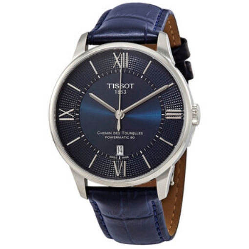 Picture of TISSOT Chemin Des Tourelles Automatic Blue Dial Men's Watch