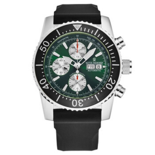 Picture of REVUE THOMMEN Diver Chronograph Automatic Green Dial Men's Watch