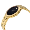 Picture of MOVADO Stiri Quartz Black Dial Yellow Gold PVD Men's Watch