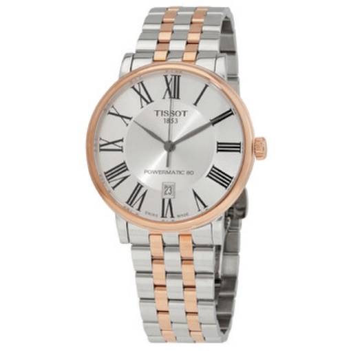 Picture of TISSOT Carson Automatic Silver Dial Two-tone Men's Watch
