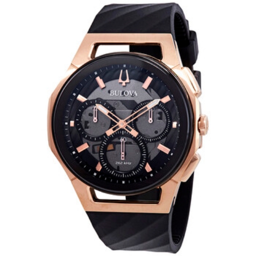 Picture of BULOVA Curv Chronograph Black Dial Men's Watch