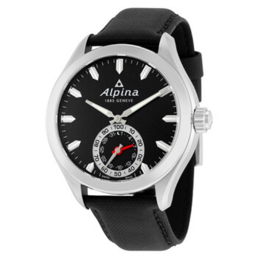 Picture of ALPINA Horological Smartwatch Black Dial Men's Watch