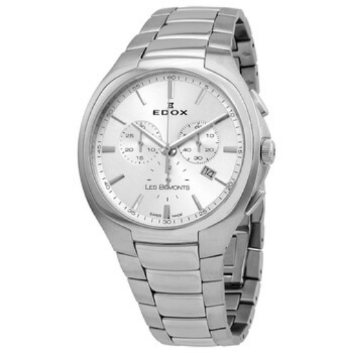 Picture of EDOX Les Bemonts Chronograph Quartz Silver Dial Men's Watch