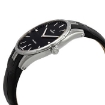 Picture of EDOX Grand Ocean Quartz Black Dial Black Leather Men's Watch