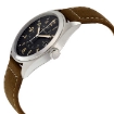 Picture of HAMILTON Khaki Black Dial Tan Suede Men's Watch