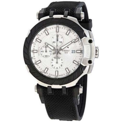 Picture of TISSOT T-Race MotoGP Chronograph Automatic Silver Dial Men's Watch T1154272703100