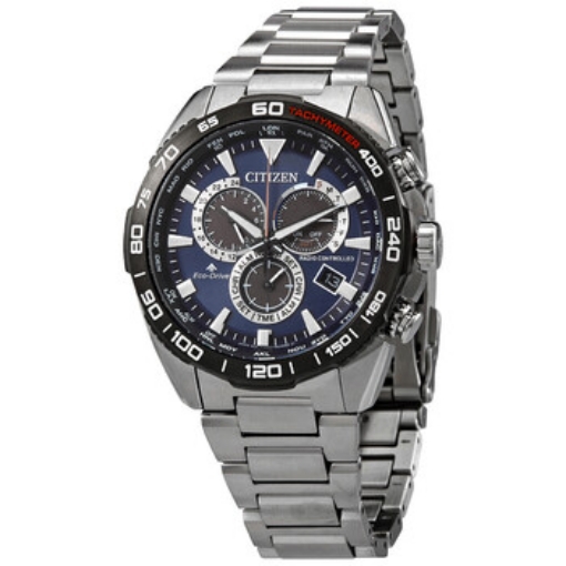 Picture of CITIZEN Promaster Eco-Drive Chronograph Blue Dial Men's Watch
