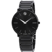 Picture of MOVADO Ultra Slim Black Dial Black PVD Men's Watch