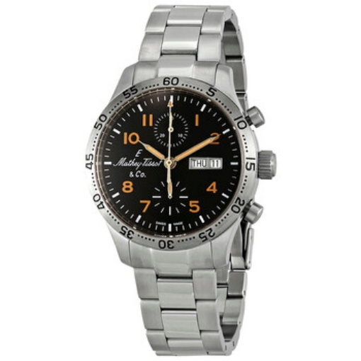 Picture of MATHEY-TISSOT Type 21 Chrono Automatic Chronograph Black Dial Men's Watch