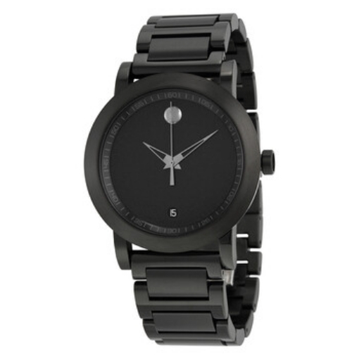 Picture of MOVADO Museum Sport Black Dial Black PVD Men's Watch