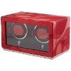 Picture of WOLF Memento Mori Double Cub Watch Winder - Red