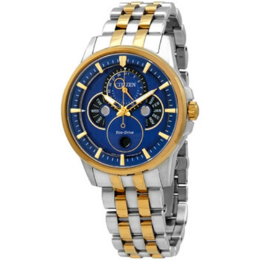 Picture of CITIZEN Calendrier Multi-function Blue Dial Two-tone Men's Watch