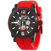 Picture of ARBUTUS Wall Street Black Dial Red Silicone Men's Watch