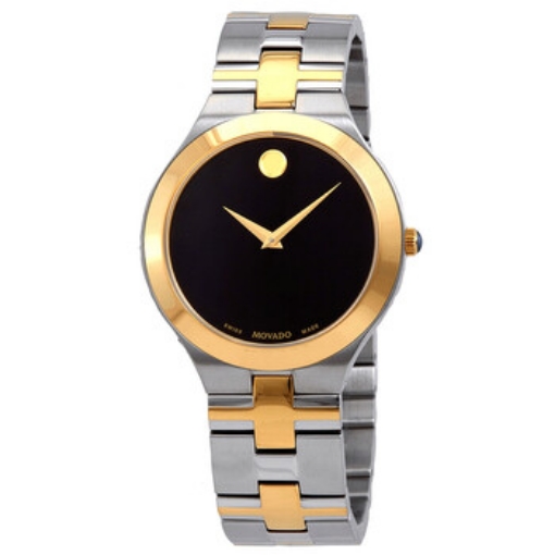 Picture of MOVADO Juro Quartz Black Dial Two-tone Men's Watch