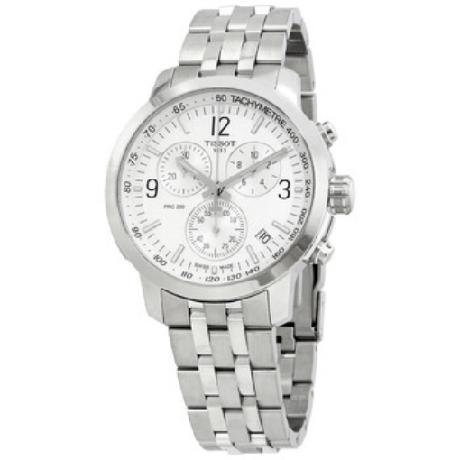 Picture of TISSOT PRC 200 Chronograph Quartz Silver Dial Men's Watch