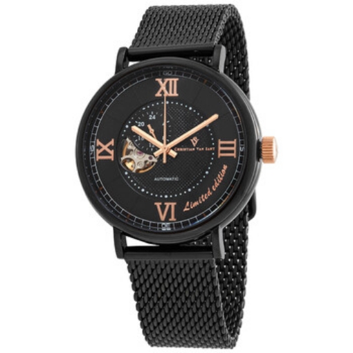 Picture of CHRISTIAN VAN SANT Somptueuse Limited Edition Automatic Black Dial Men's Watch