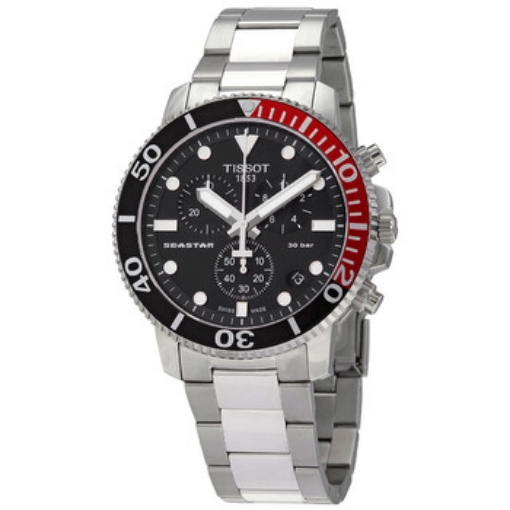 Picture of TISSOT T-Sport Chronograph Quartz Black Dial Men's Watch