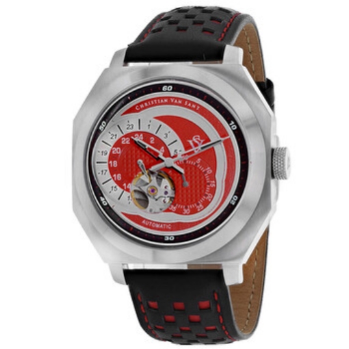 Picture of CHRISTIAN VAN SANT Machina Automatic Red Dial Men's Watch