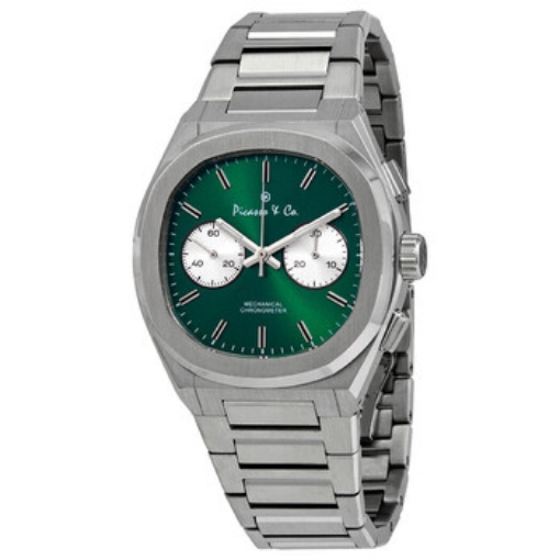 Picture of PICASSO AND CO Chairman II Chronograph Hand Wind Green Dial Men's Watch