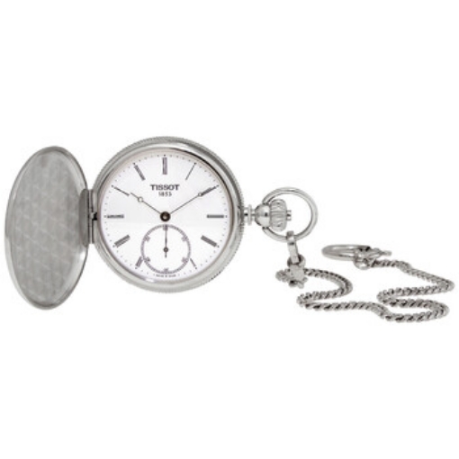 Picture of TISSOT Savonnette Hand Wind White Dial Men's Pocket Watch