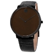 Picture of MOVADO Modern 47 Ultra Slim Quartz Chocolate Museum Dial Men's Watch