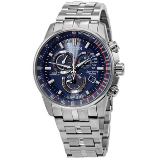 Picture of CITIZEN PCAT Perpetual Alarm World Time Chronograph Blue Dial Men's Watch