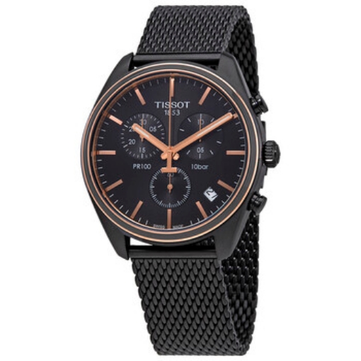 Picture of TISSOT PR 100 Chronograph Black Dial Men's Watch