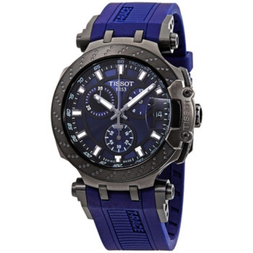 Picture of TISSOT T-Race Chronograph Quartz Blue Dial Men's Watch T1154173704100