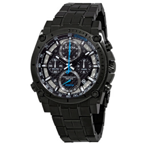 Picture of BULOVA Precisionist Chronograph Carbon Fiber Dial Men's Watch