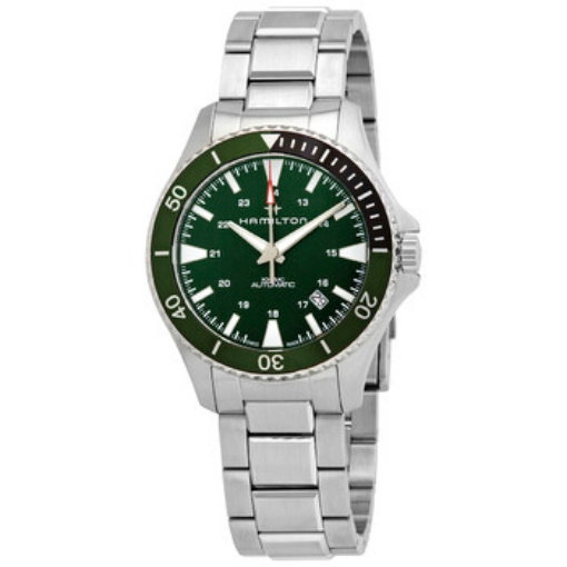 Picture of HAMILTON Khaki Navy Automatic Green Dial Sprite Bezel Men's Watch