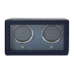Picture of WOLF Cub Double Watch Winder with Cover - Navy