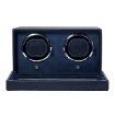 Picture of WOLF Cub Double Watch Winder with Cover - Navy