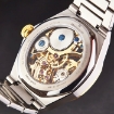 Picture of MANAGER Revolution Hand Wind White Dial Men's Watch