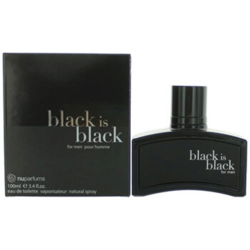 Picture of NU PARFUMS Black Is Black / EDT Spray 3.4 oz (100 ml) (m)