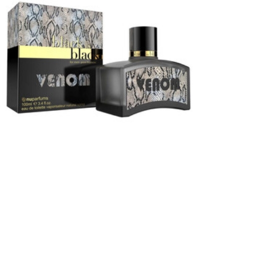 Picture of NU PARFUMS Men's Black Is Black Venom EDT Spray 3.3 oz Fragrances