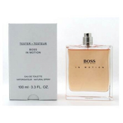 Picture of HUGO BOSS Men's Boss In Motion EDT Spray 3.4 oz (Tester) Fragrances