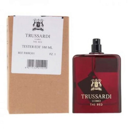 Picture of TRUSSARDI Men's Uomo Red EDT Spray 3.38 oz (Tester) Fragrances