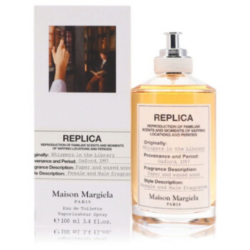 Picture of MAISON MARGIELA Men's Replica Whispers In Library EDT Spray 3.4 oz Fragrances