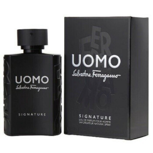 Picture of SALVATORE FERRAGAMO Men's UOMO Signature EDP 3.4 oz (100ml)