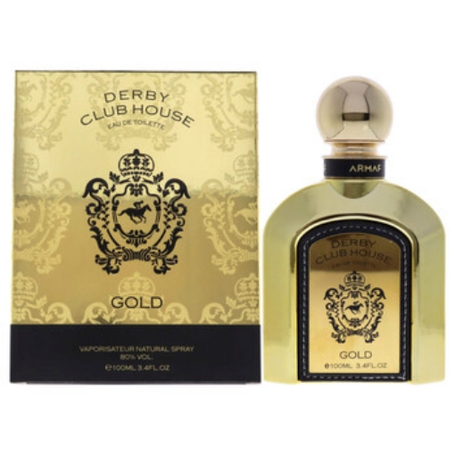 Picture of ARMAF Men's Derby Club House Gold EDT Spray 3.4 oz Fragrances