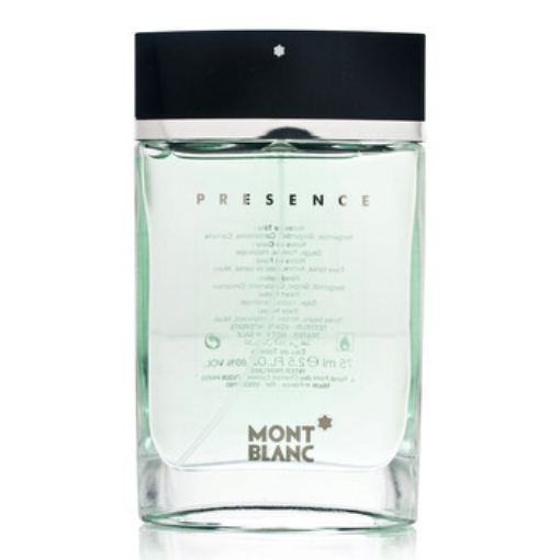 Picture of MONTBLANC Men's Presence EDT Spray 2.5 oz (Tester) Fragrances