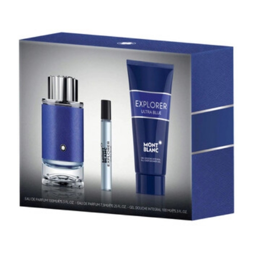 Picture of MONTBLANC Men's Explorer Ultra Blue Gift Set Fragrances