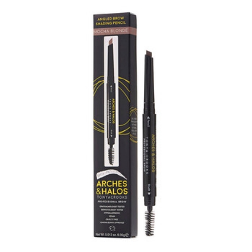 Picture of ARCHES & HALOS Ladies Angled Brow Shading Pencil 0.012 oz Mocha Blonde Makeup