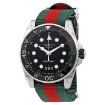 Picture of GUCCI Dive Black Dial Green and Red Nylon Men's Watch