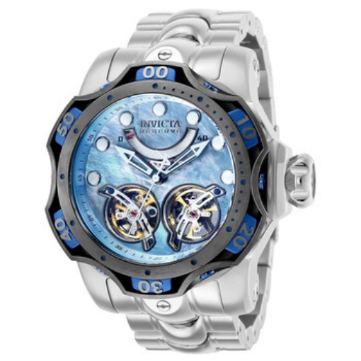 Picture of INVICTA Reserve Venom Automatic Light Blue Dial Men's Watch