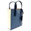 Picture of MICHAEL KORS Blue Ladies Sinclair Extra-Small Color-Block Leather Crossbody Bag