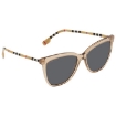 Picture of BURBERRY Clare Grey Cat Eye Ladies Sunglasses